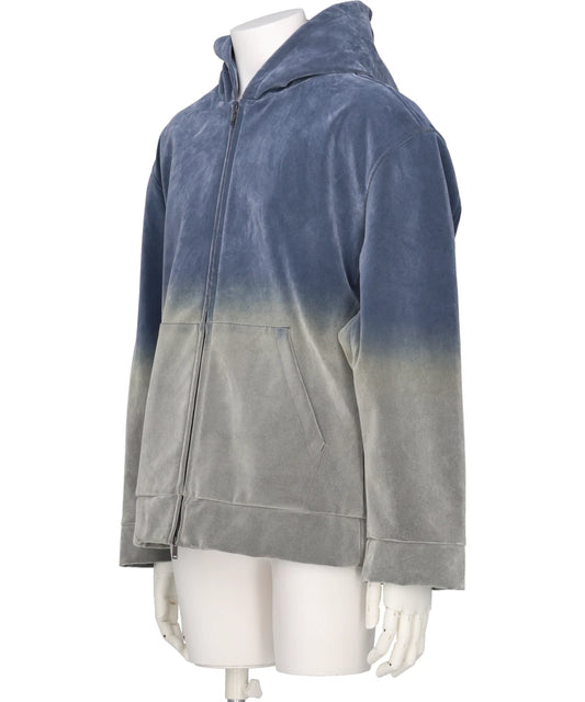 GRADATION PILE HOODIE