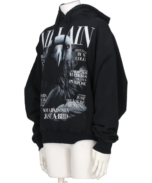VILLAIN COVER PRINT HOODIE