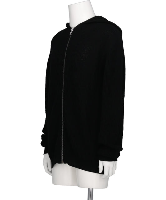ZIPPED HOODIE
