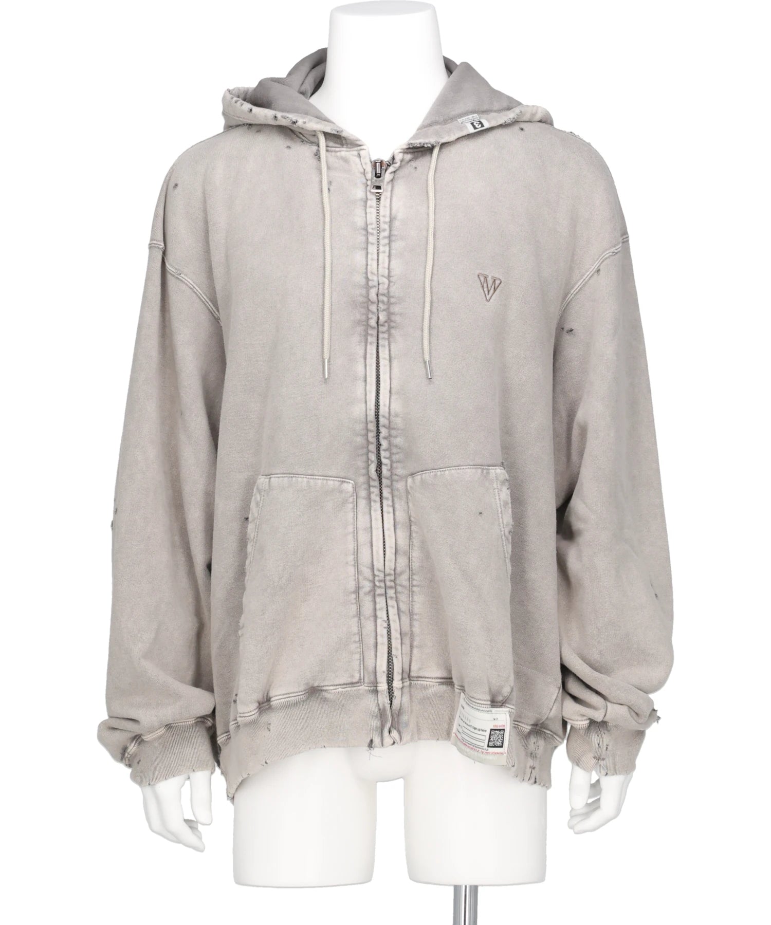 Maison MIHARA YASUHIRO(メゾンミハラヤスヒロ) 2026AW BLEACHED SWEAT