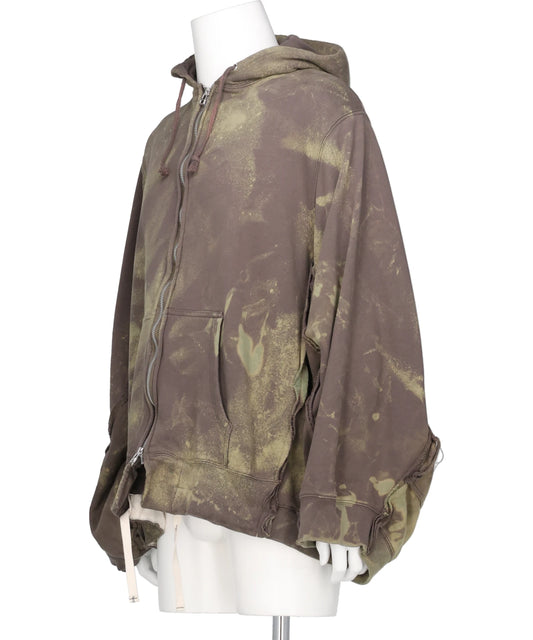 RUST ZIP HOODIE PANTS
