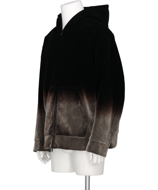 GRADATION PILE HOODIE
