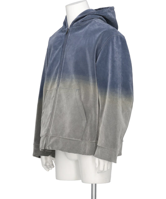 GRADATION PILE HOODIE