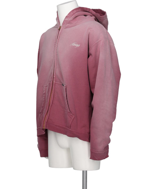 "GREATNESS ACT-COOL"EMBROIDERED ZIP HOODIE