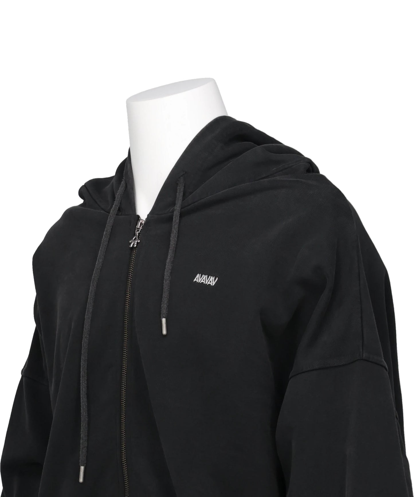 SHOULDERLESS HOODIE AV-LOGO