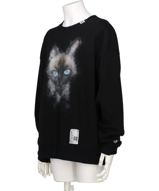 CAT PRINTED PULLOVER