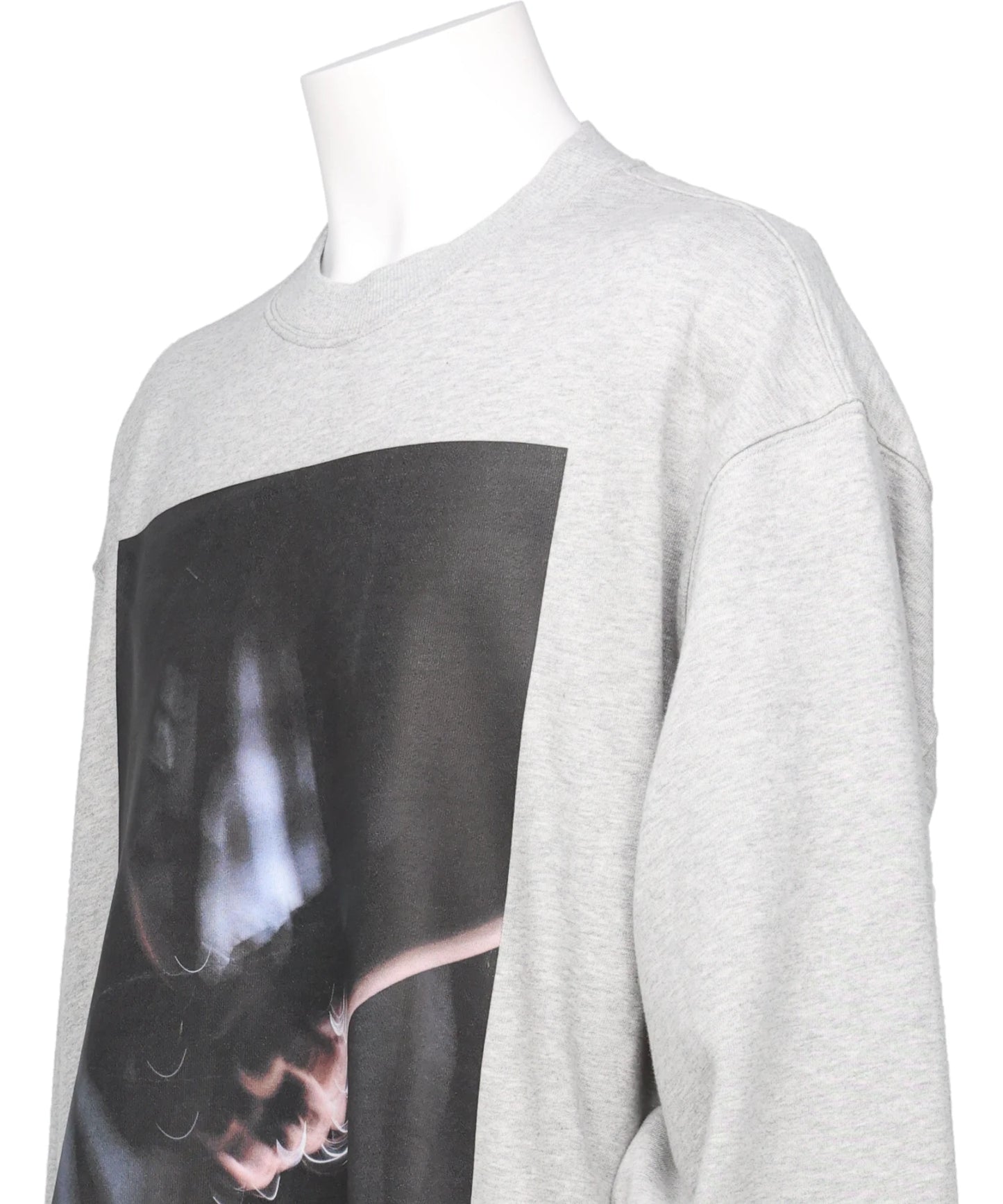 GRAPHIC SIDE SEAM POCKET SWEATSHIRT
