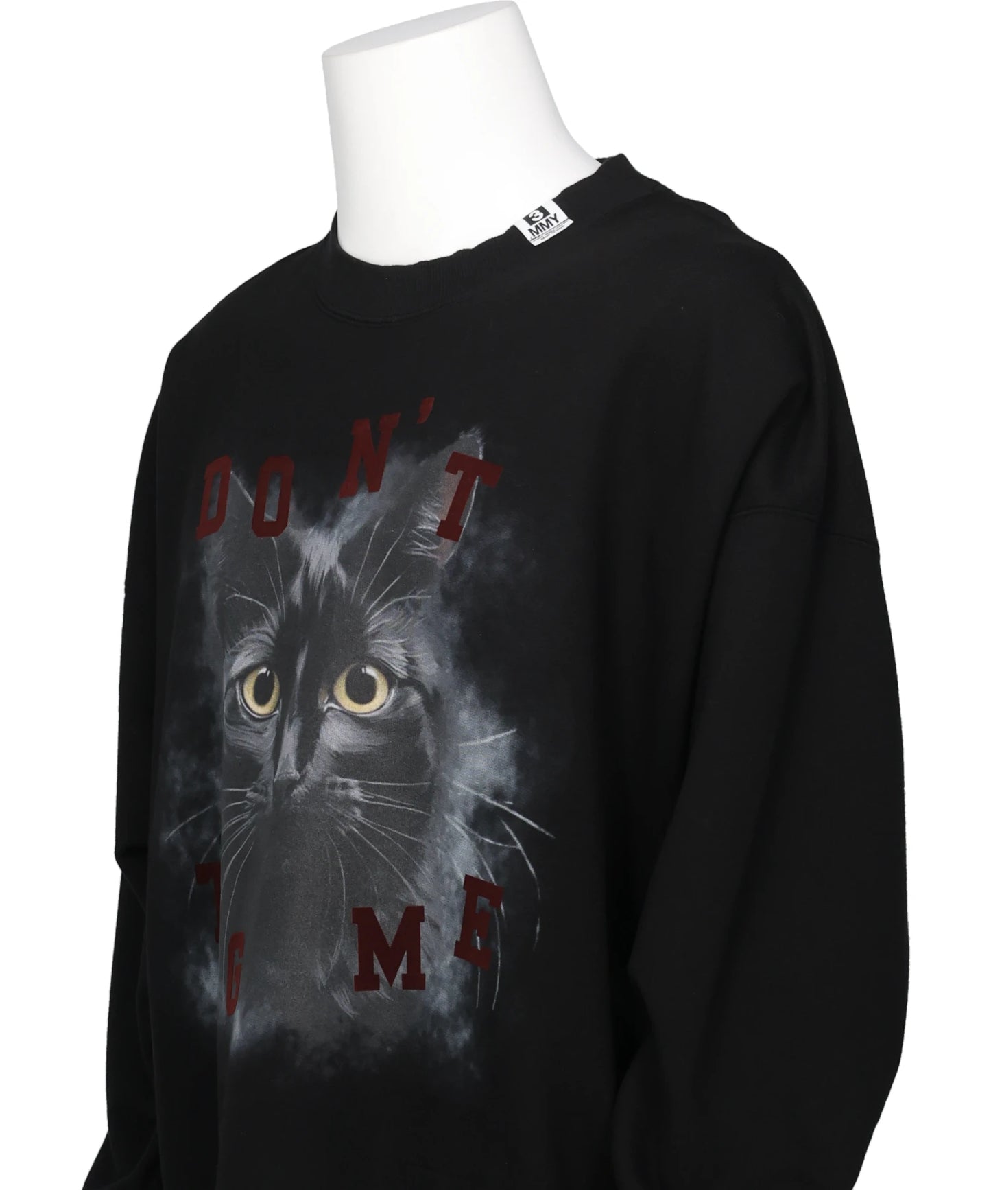 CAT PRINTED SWEAT PULLOVER