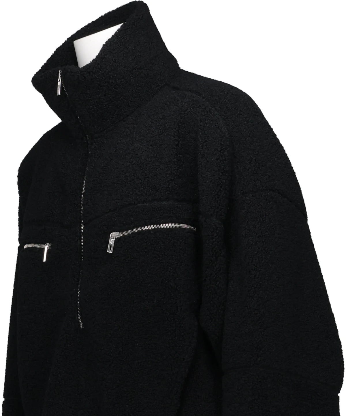 HALF-ZIP SHERPA SWEATSHIRT