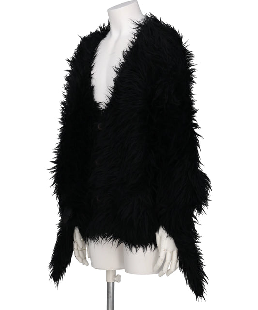 BIRD WING FUR CARDIGAN
