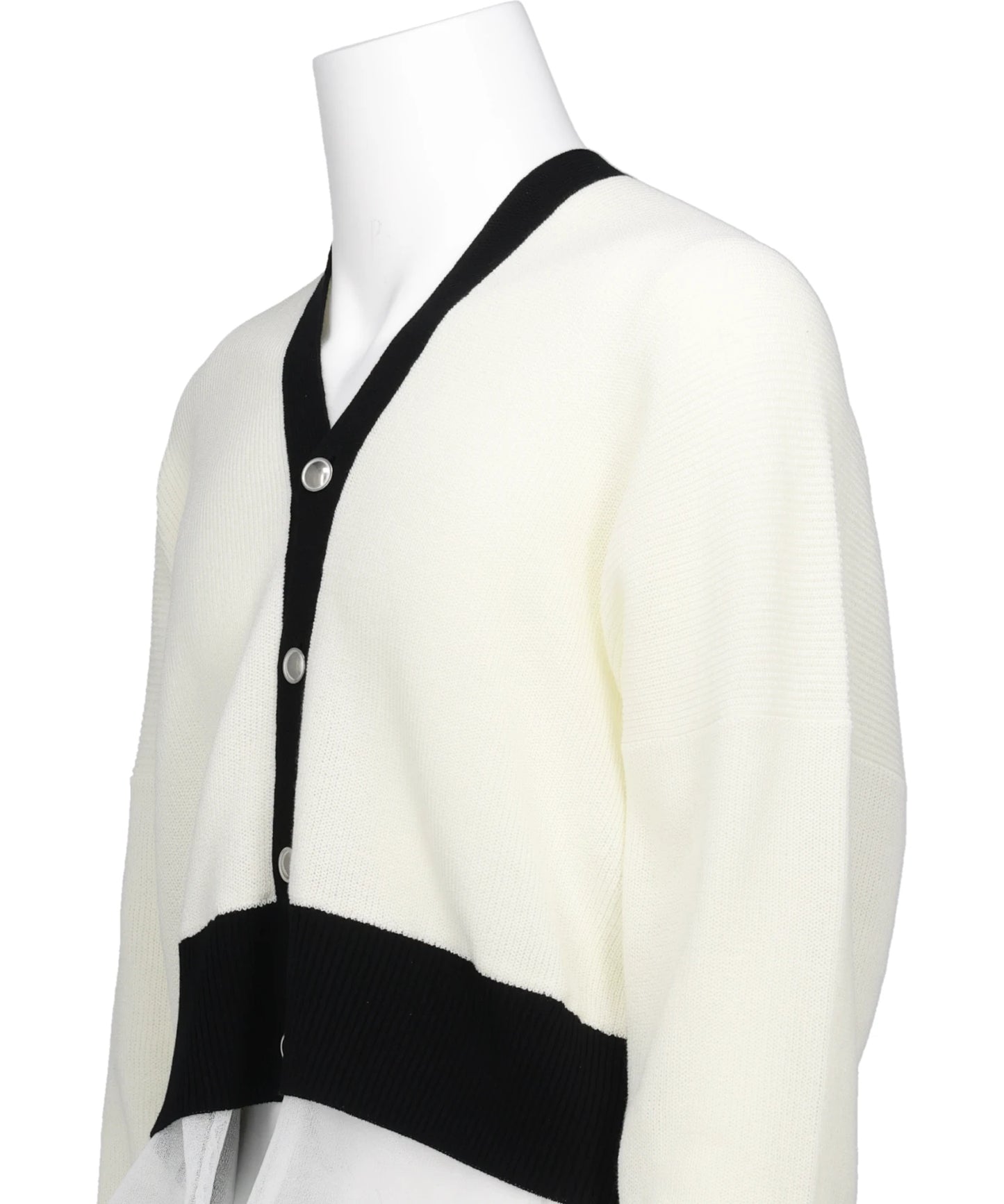 LAYERED SHORT CARDIGAN