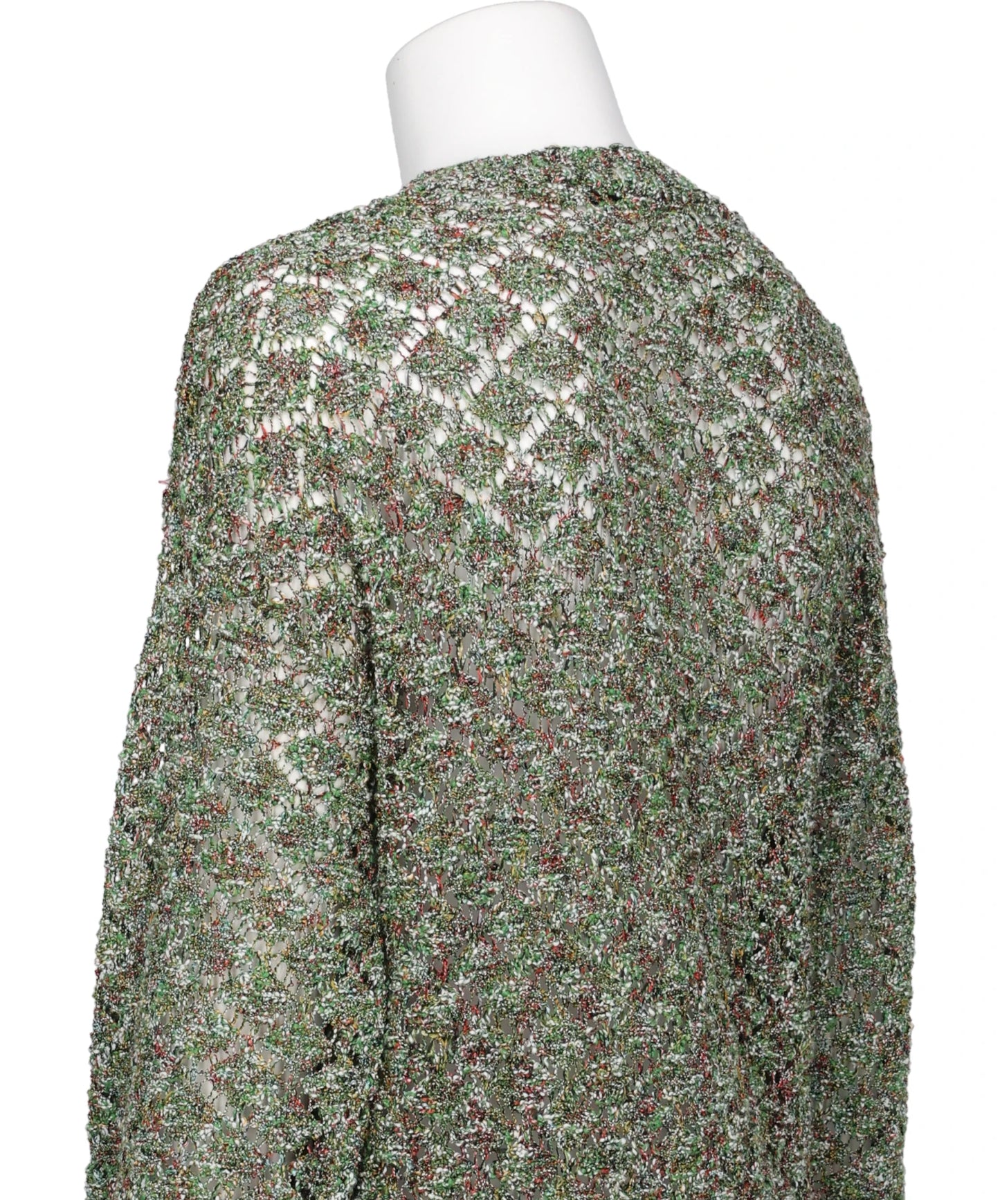 MULTI-COLORED KNIT CARDIGAN