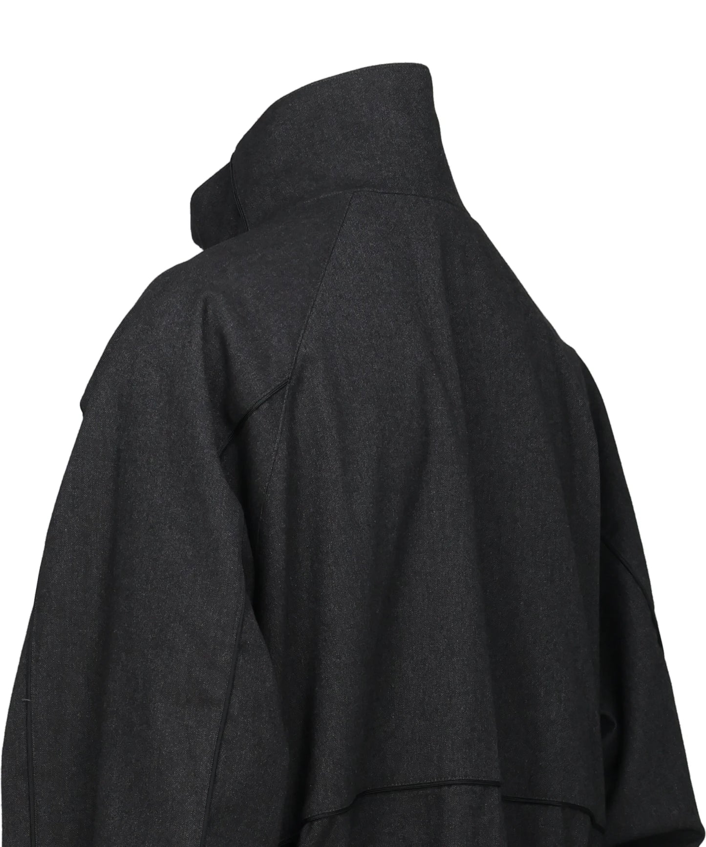 CHEVRON PIPINGWOOL TRACK JACKET