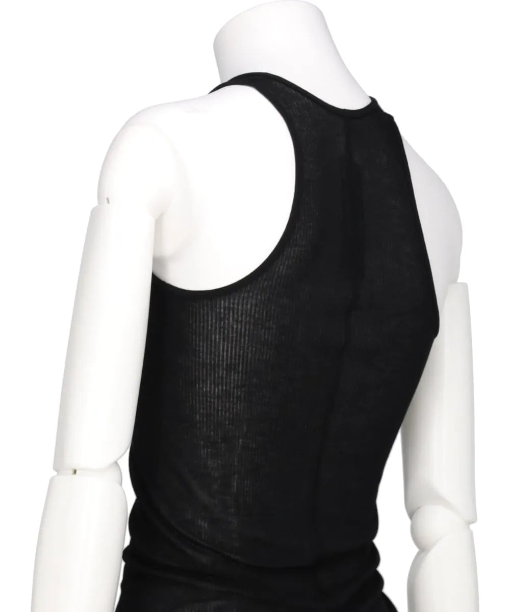BASIC RIB TANK - BLACK