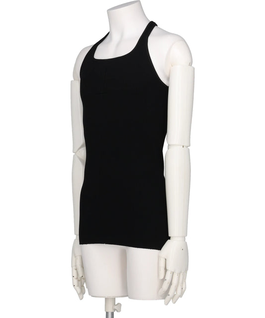 UNISEX CROSS SEAM TANK KNIT