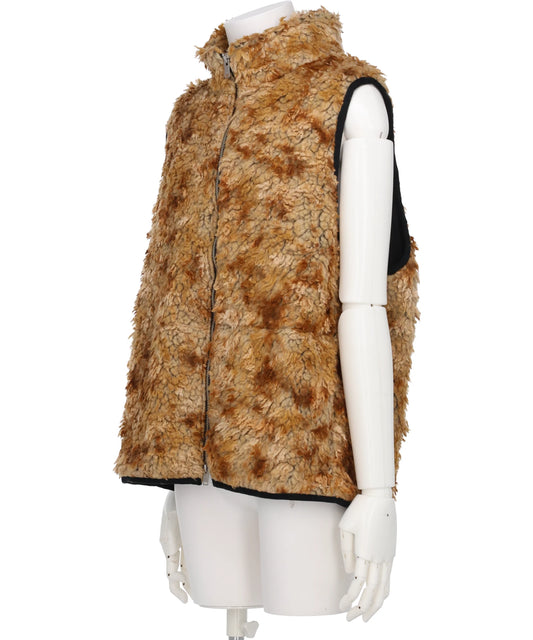 JACQUARD BOA VEST