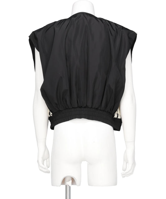 RIBBON DETAIL VEST