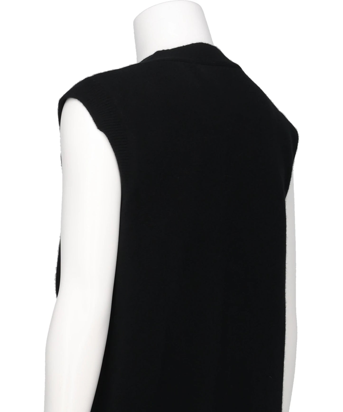 MERINO LACE UP HEM VEST