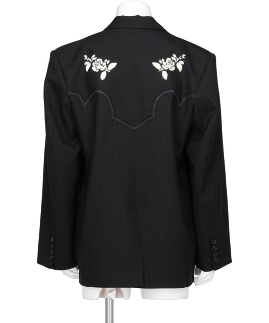 EMBROIDERED WESTERN BLAZER