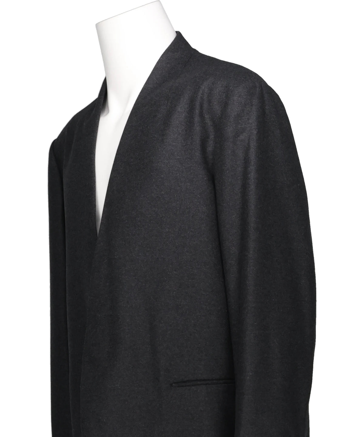 COLLARLESS JACKET