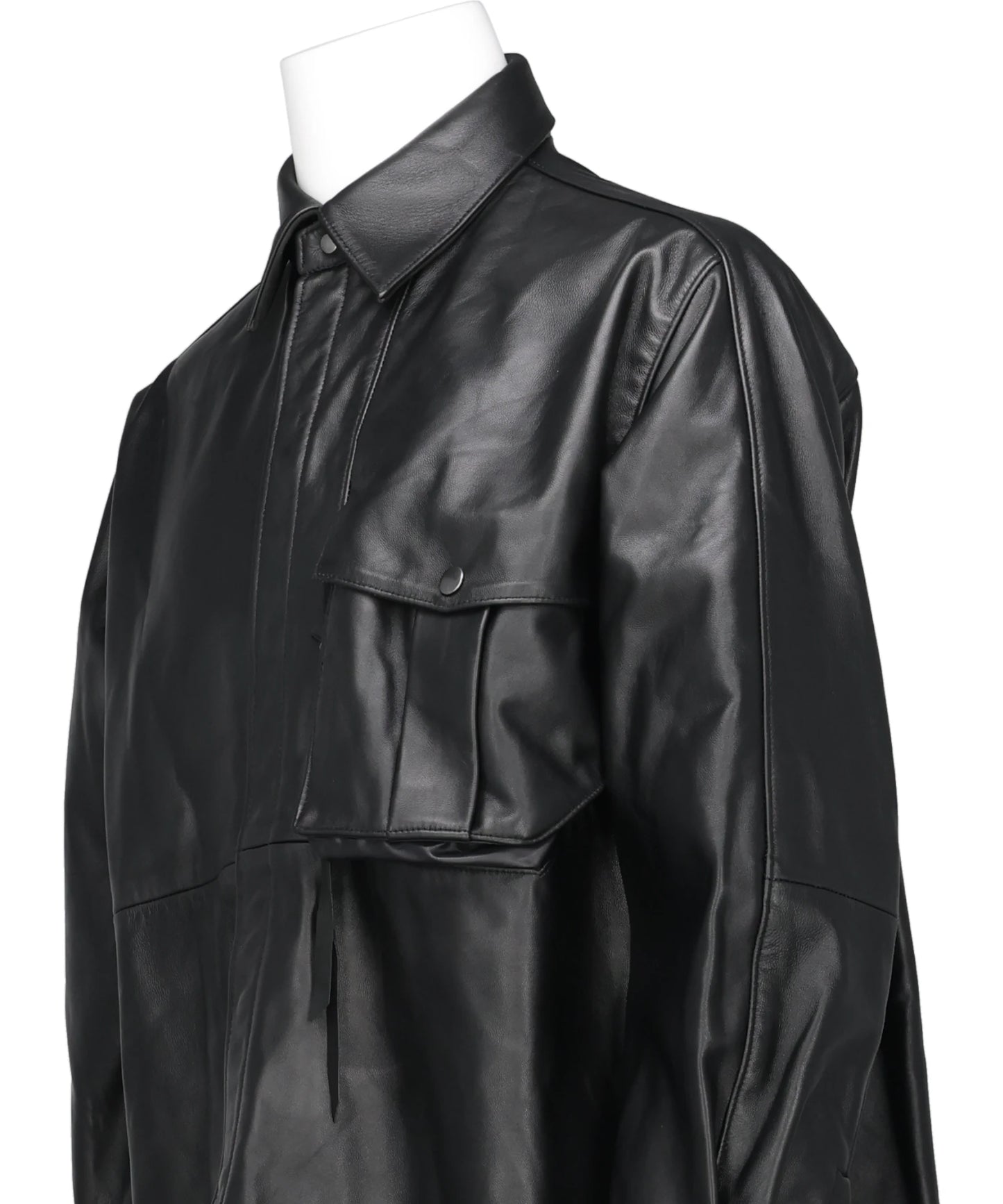LEATHER PCS SHIRT