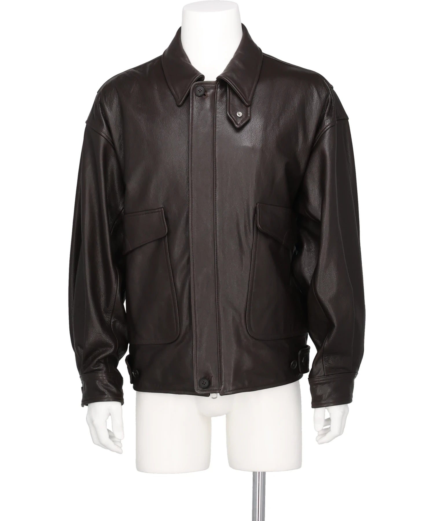 YOKE(ヨーク) 2026AW COW LEATHER FLIGHT JACKET YK25FW01017B