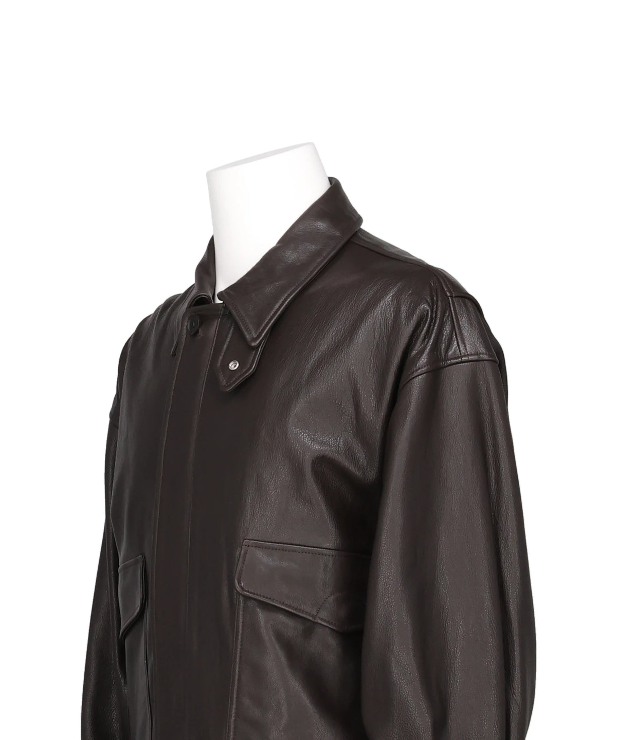 COW LEATHER FLIGHT JACKET