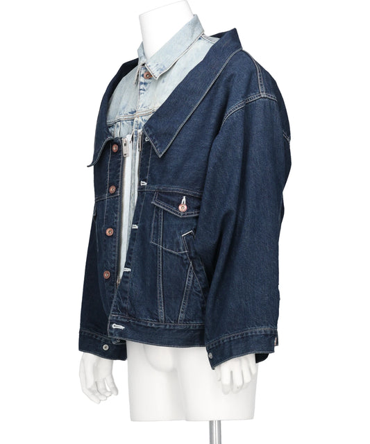 TOW-IN-ONE DENIM JACKET