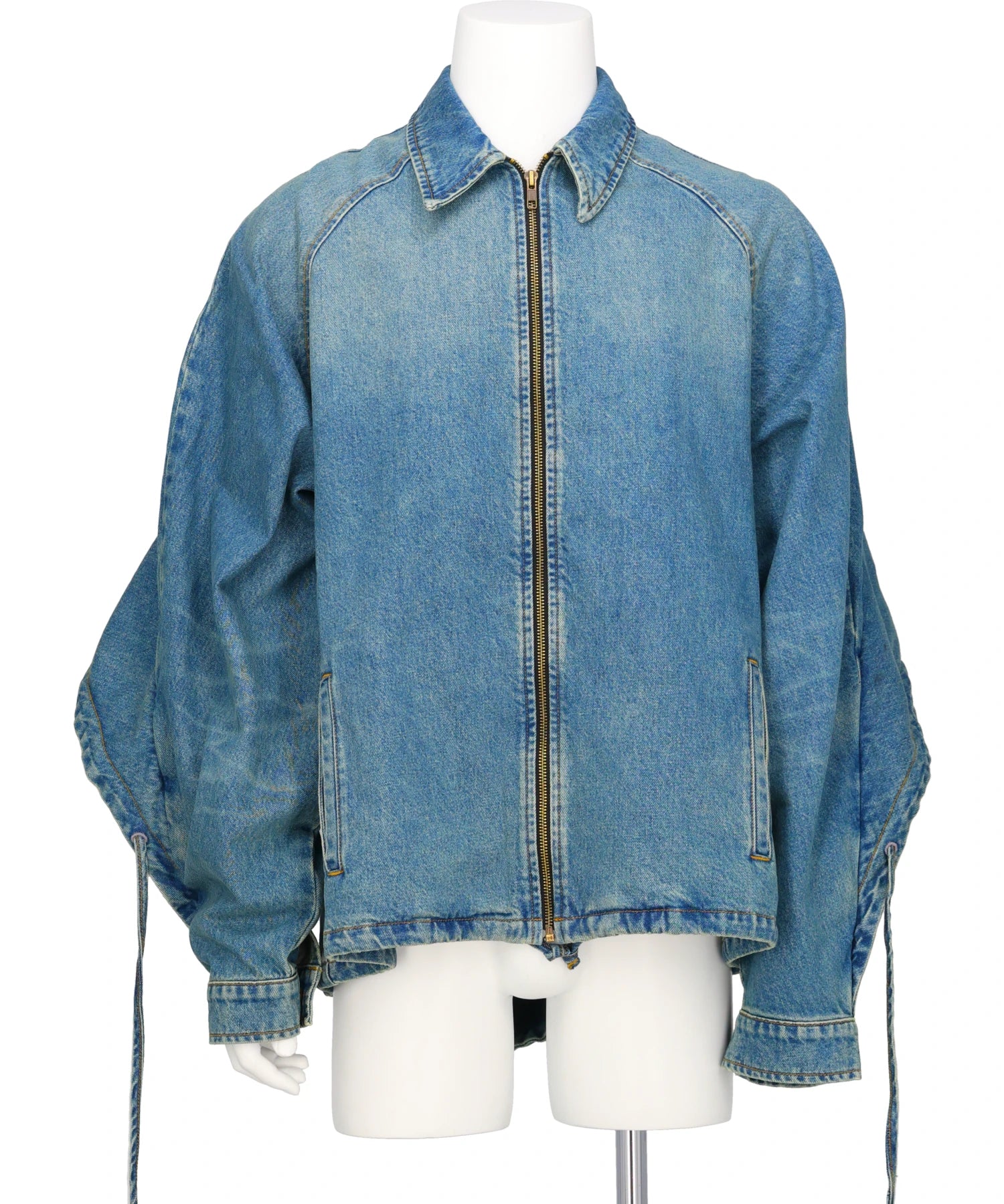 EGONlab.(エゴンラボ) 2026SS CONVERTIBLE HOODED DENIM JACKET SS26