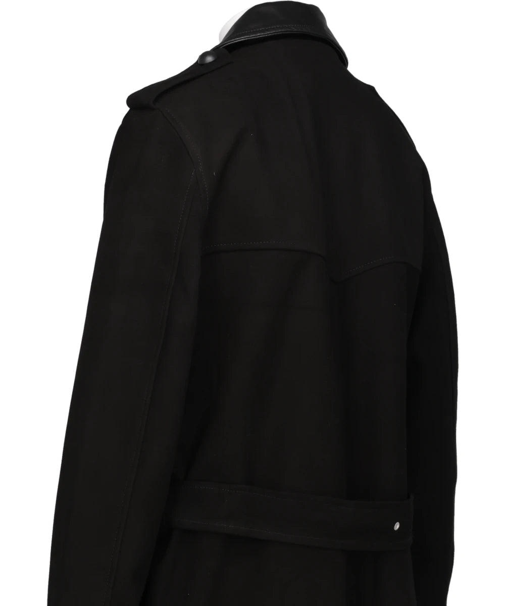 WESTERN SUEDE TRENCH COAT