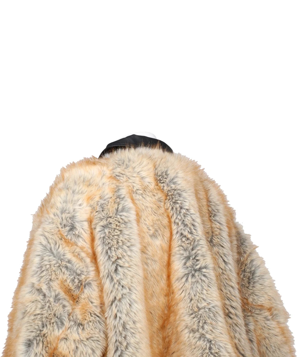 FAUX FUR BOMBER JACKET