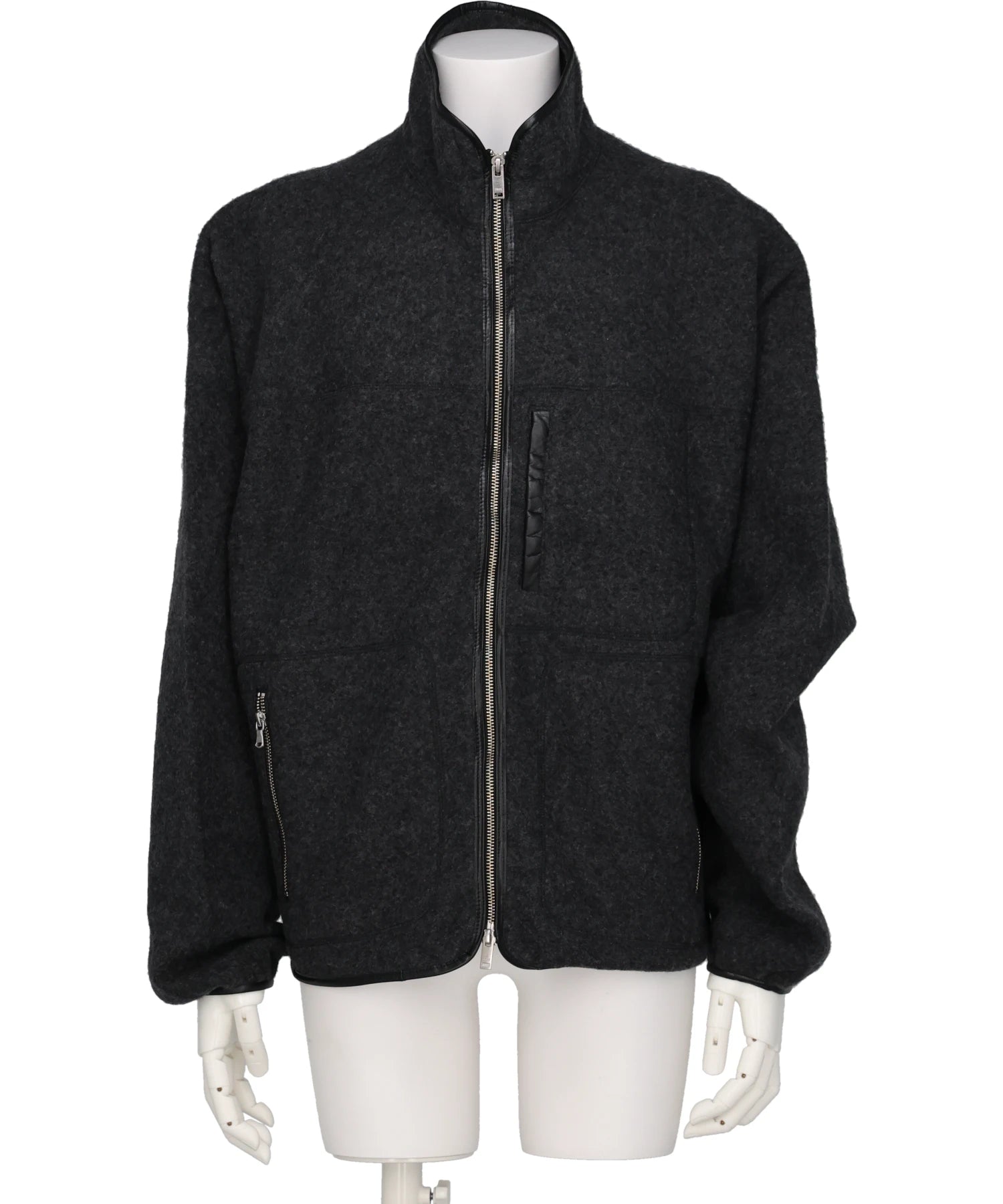 ANAYI　カルゼヨークブルゾン YOKE(ヨーク)WOOL FLEECE ZIP BLOUSON – MIDWEST ONLINE STORE