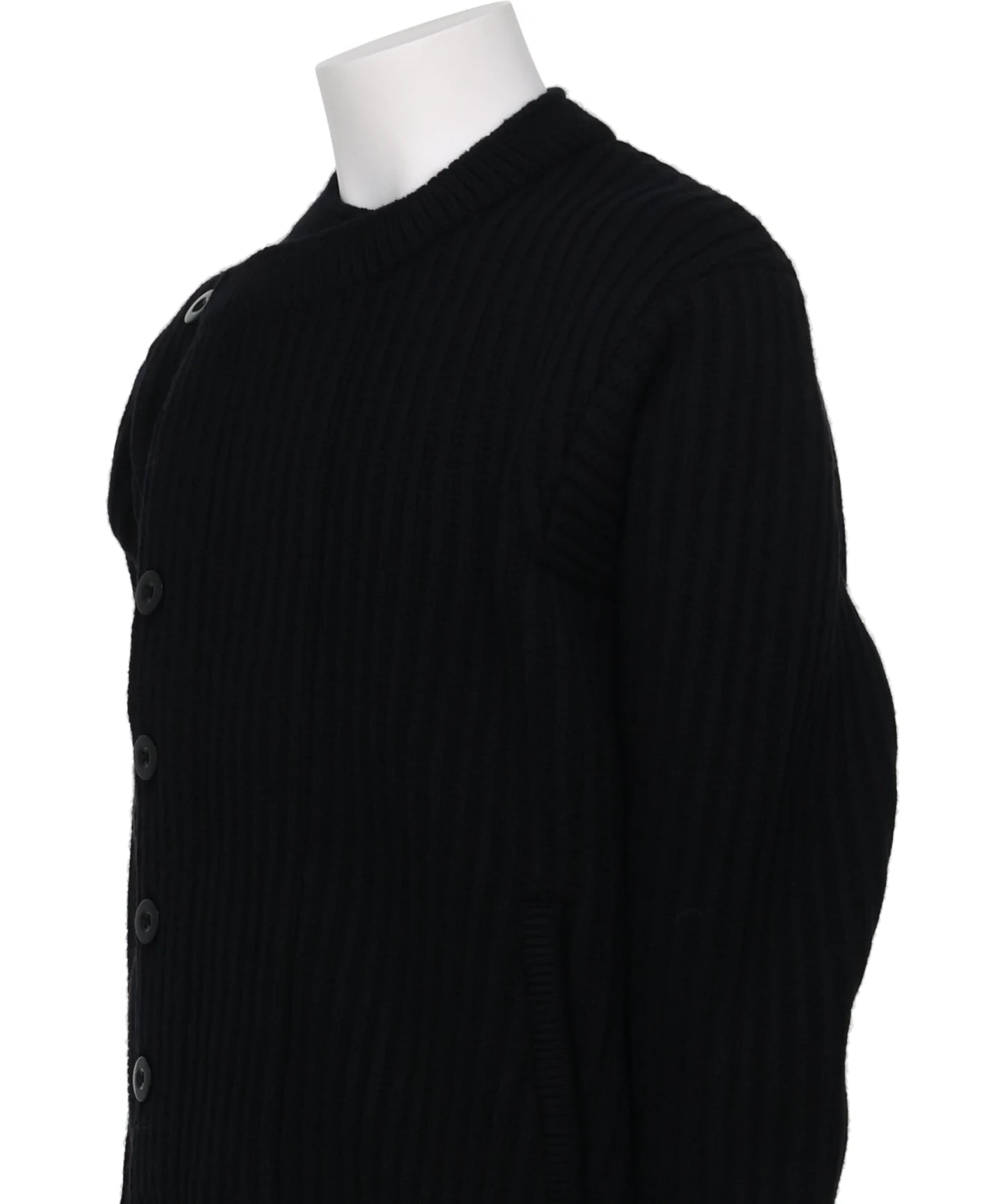 DOUBLE BREASTED KNIT BLOUSON