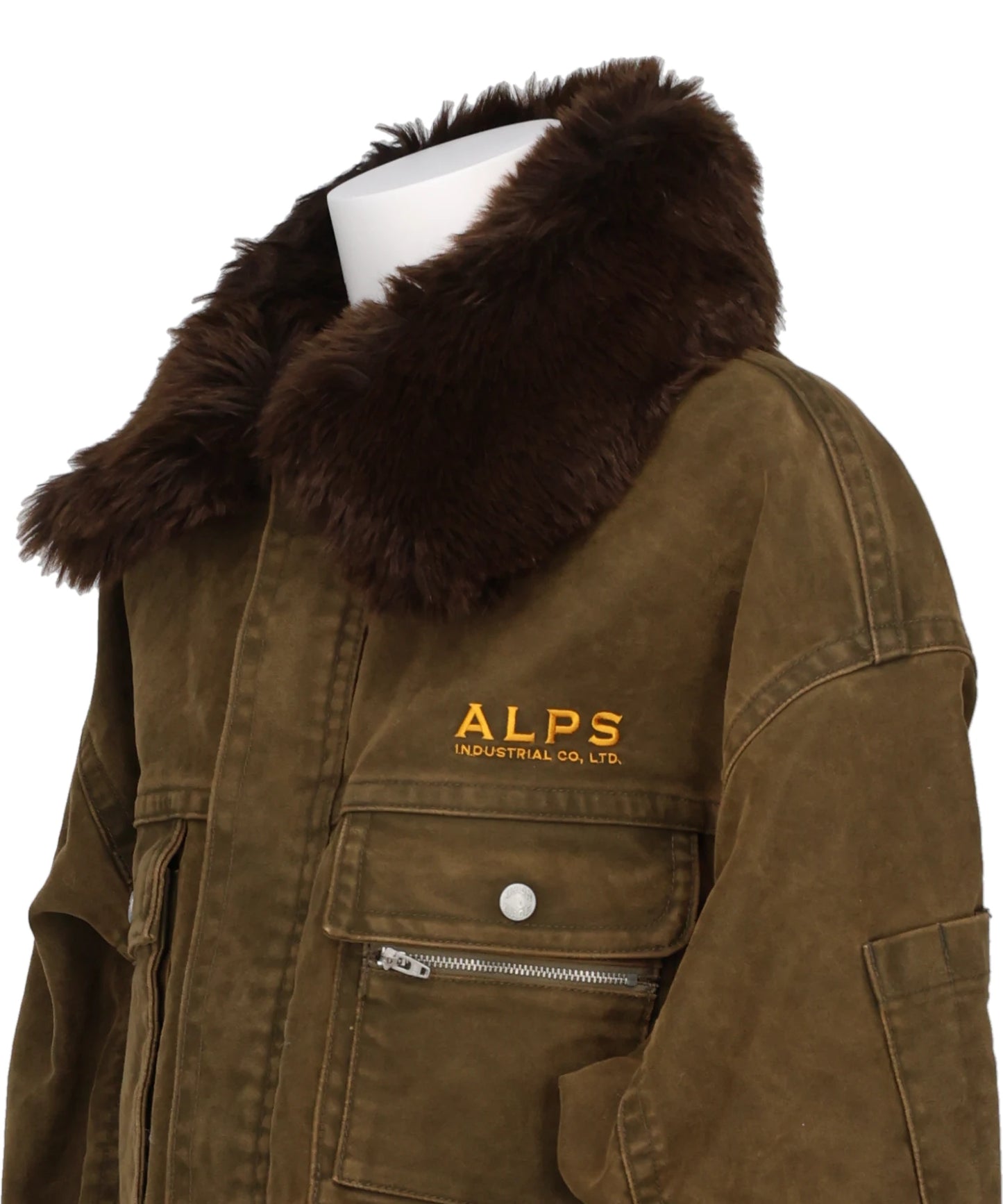 FUR-COLLAR WORKERS JACKET