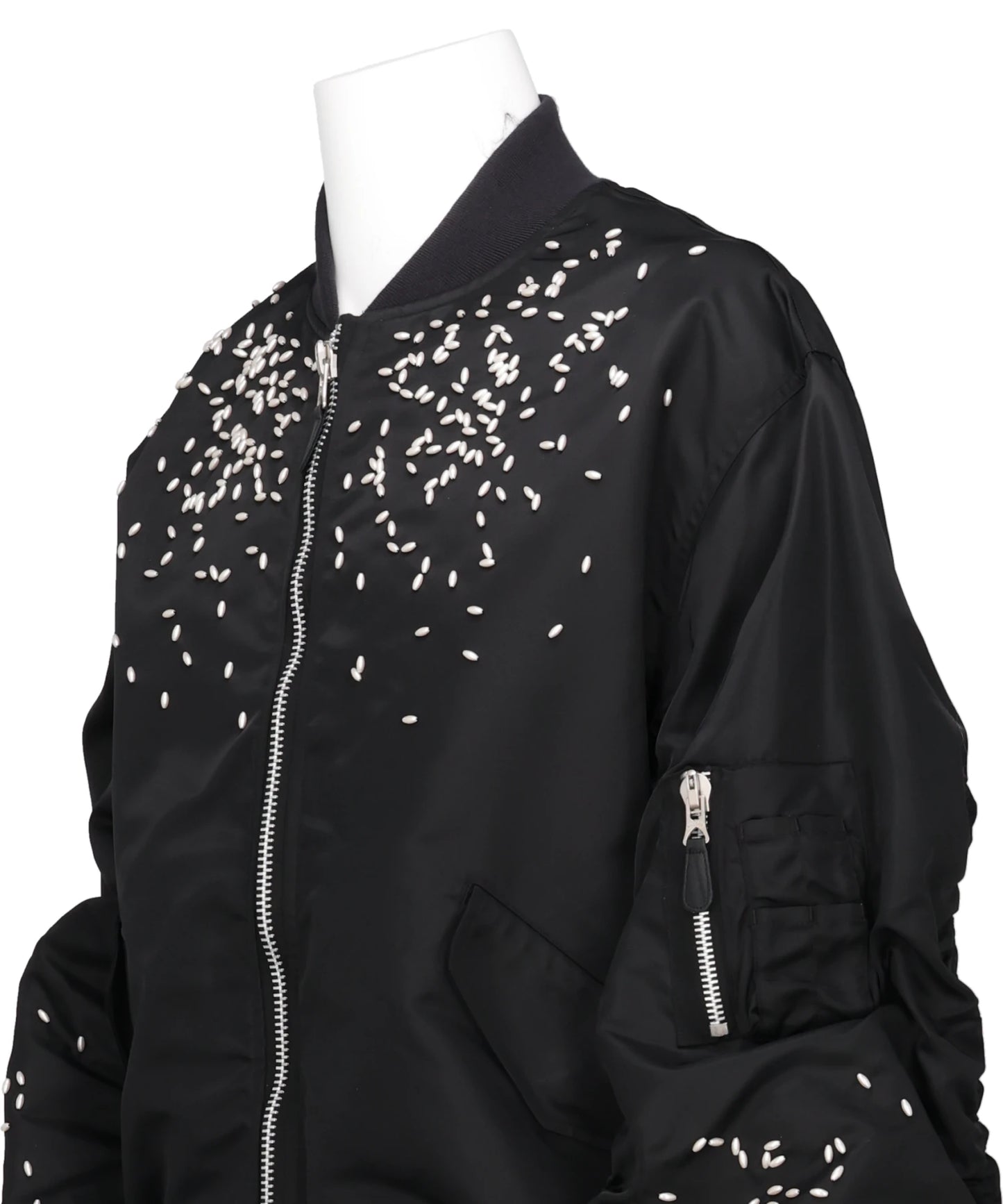 SPILLED RICE BOMBER JACKET