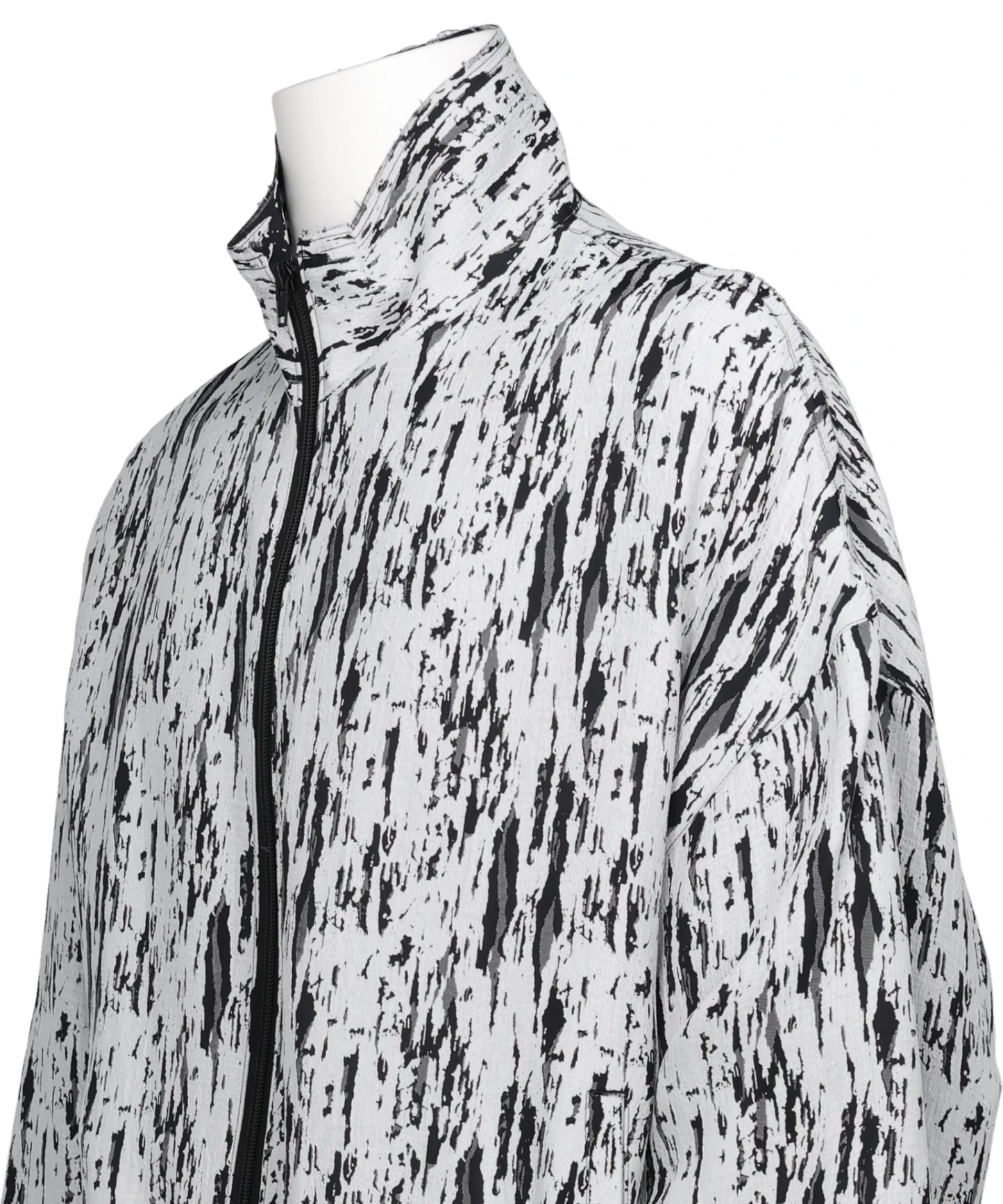 JACQUARD BALLOON JACKET