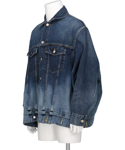 DOUBLE-END SELVEDGE BLOUSON GRADATION