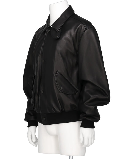 LAMB LEATHER BOMBER JACKET