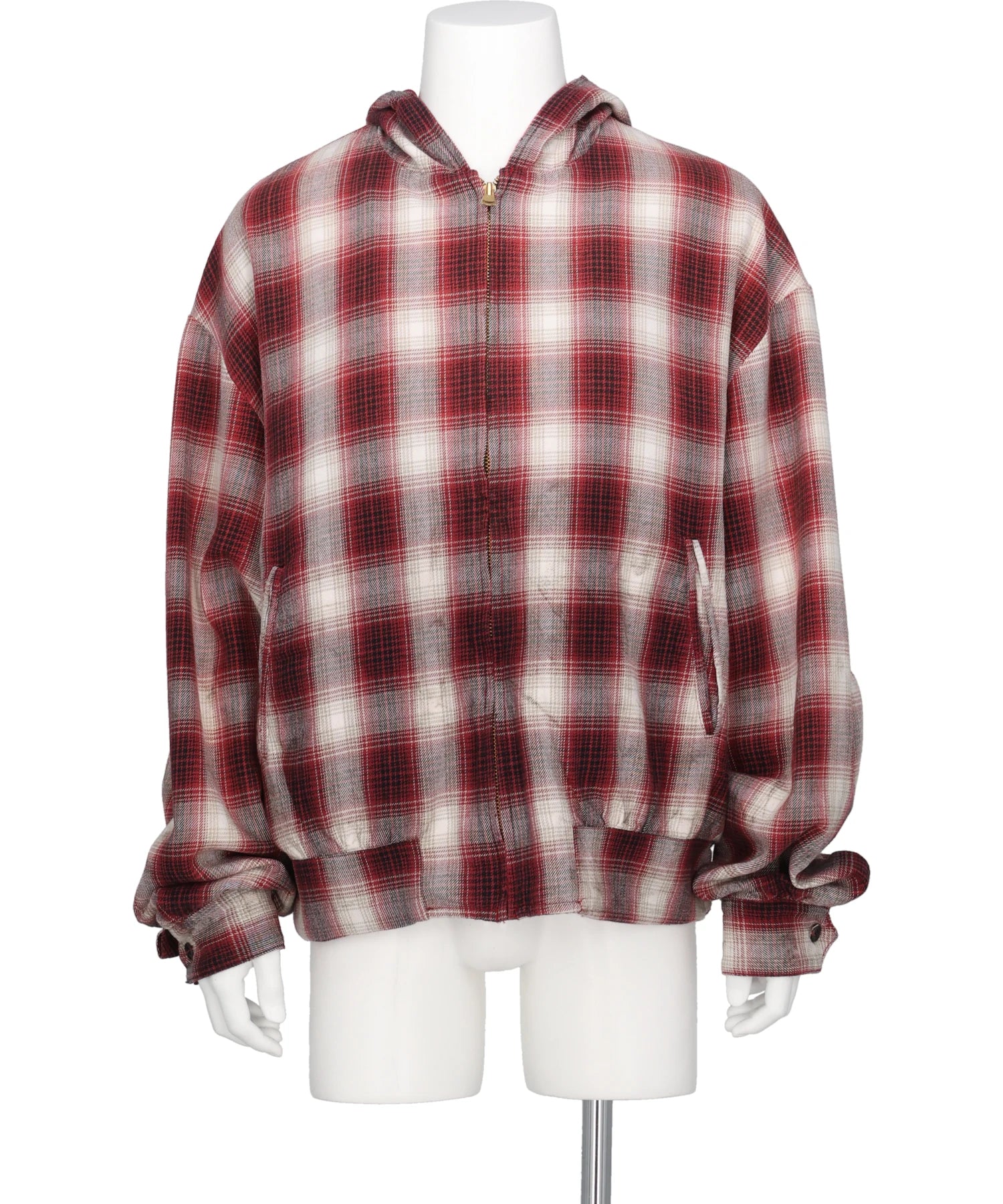 KAMIYA(カミヤ) 2026AW OG CHECK SUN-FADED BLOUSON G17BL037
