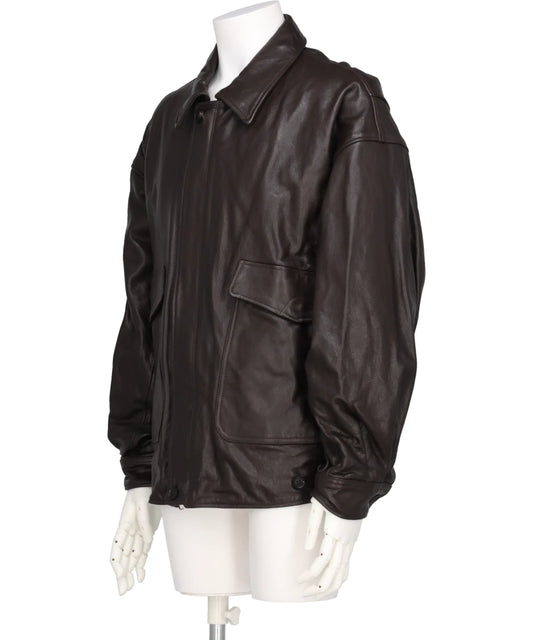 LEATHER FLIGHT JACKET