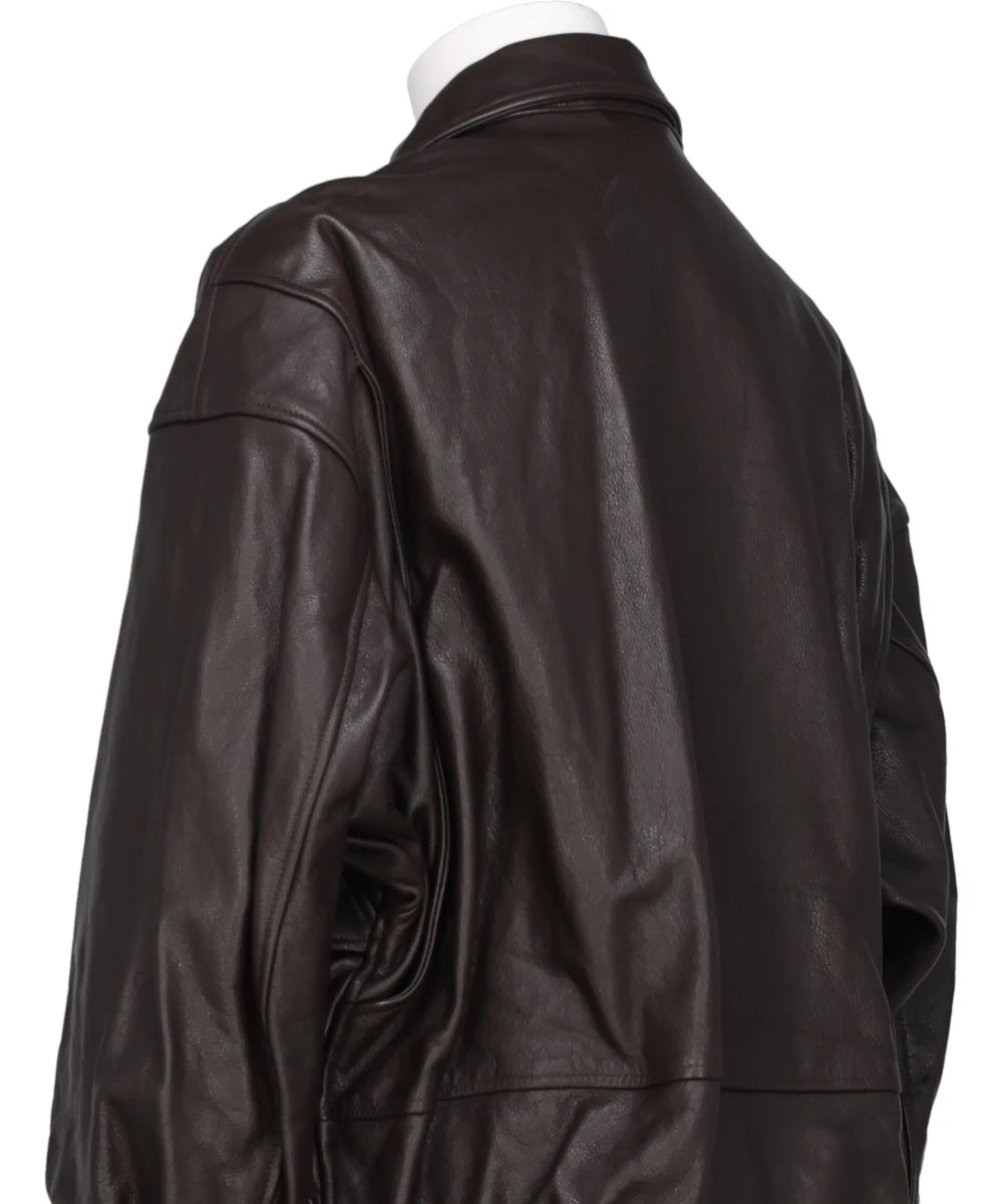 LEATHER FLIGHT JACKET