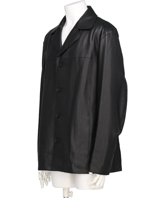 LEATHER CAR JACKET