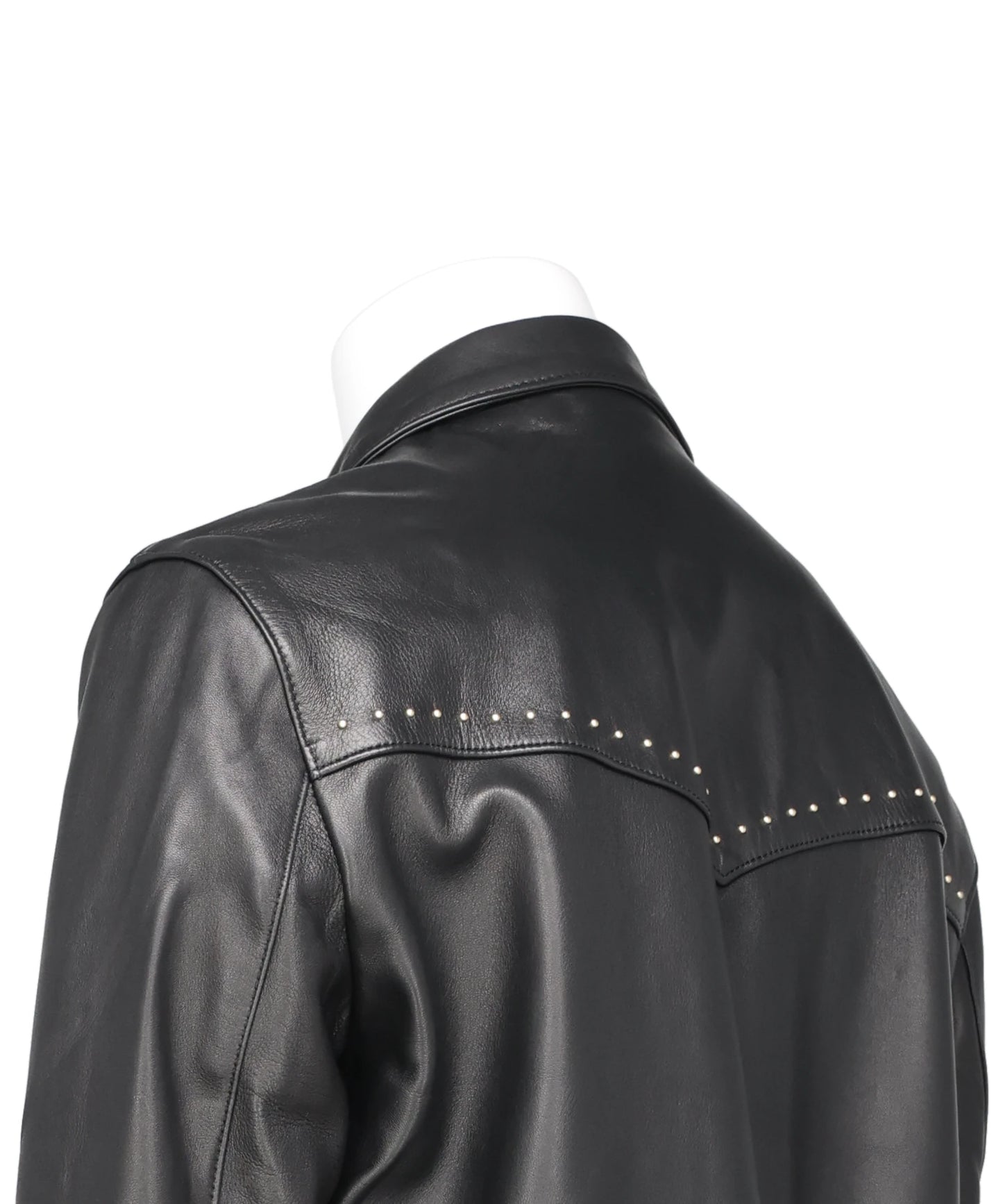 STUDDED WESTERN HARRINGTON JACKET