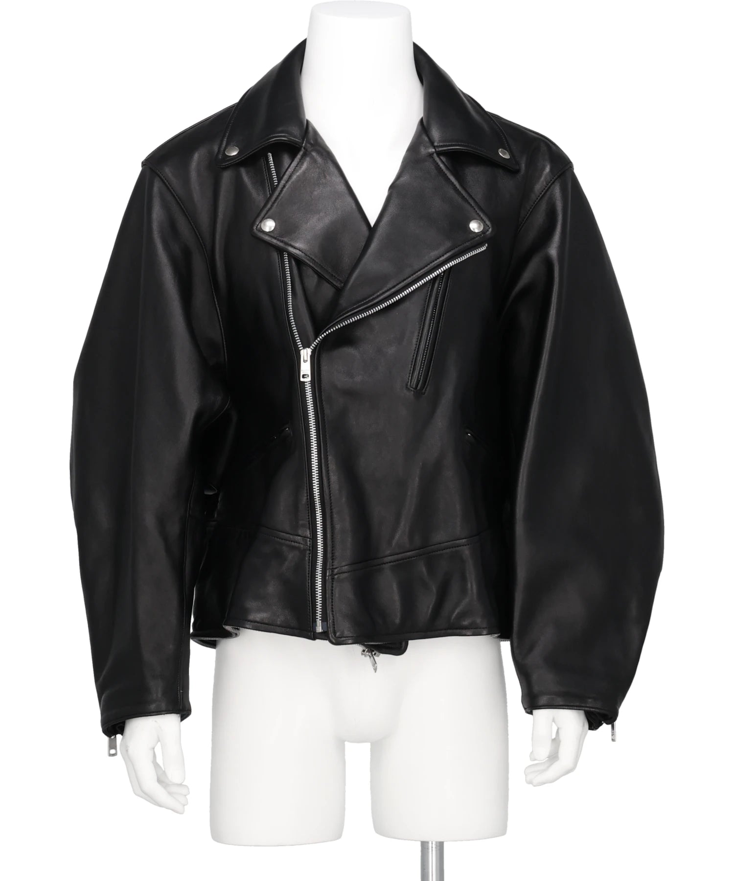 beautiful DOUBLE-END VINTAGE LEATHER RIDERSJACKET people 