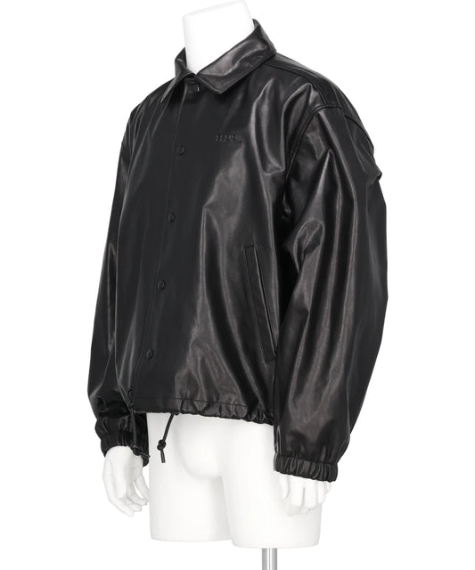 LAMB LEATHER COACH JACKET