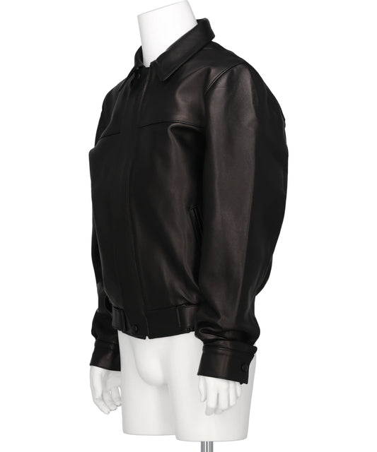 LEATHER BOMBER