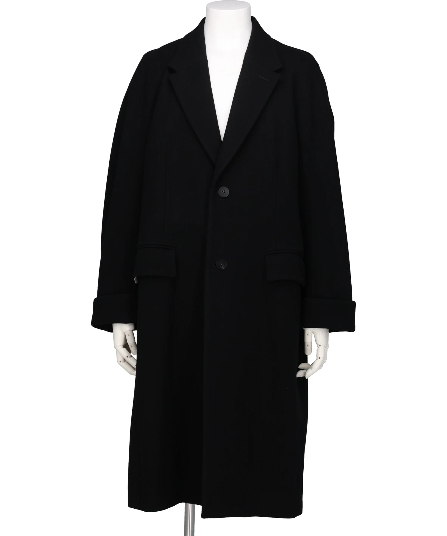 OVERCOAT(オーバーコート)NOTCHED LAPEL OVERCOAT IN MELTON OVERCOAT(オーバーコート)NOTCHED LAPEL OVERCOAT IN MELTON