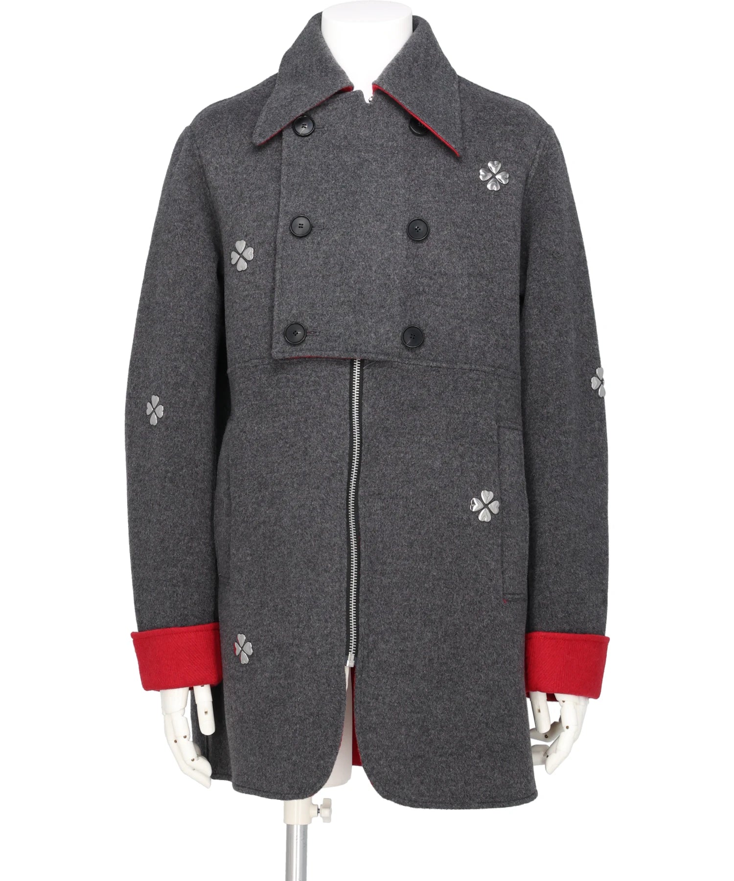 フック　MASU ジップアップコート MASU(エムエーエスユー) CLOVER ZIP-UP COAT – MIDWEST ONLINE STORE