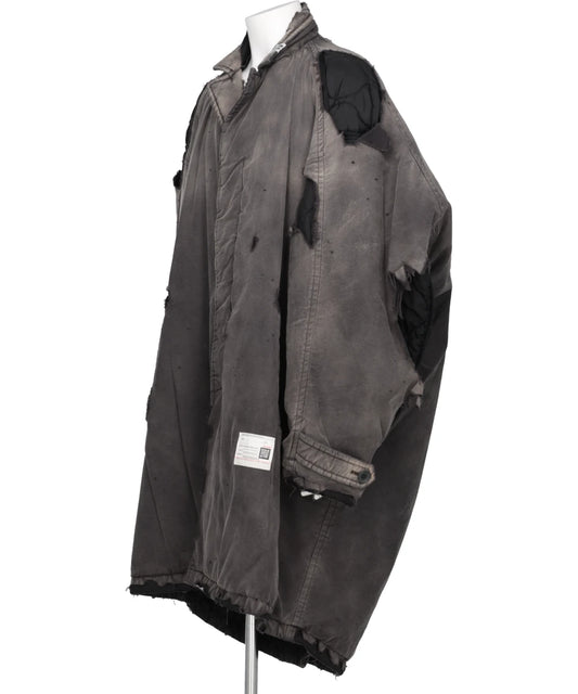DISTRESSED BALMACAAN COAT