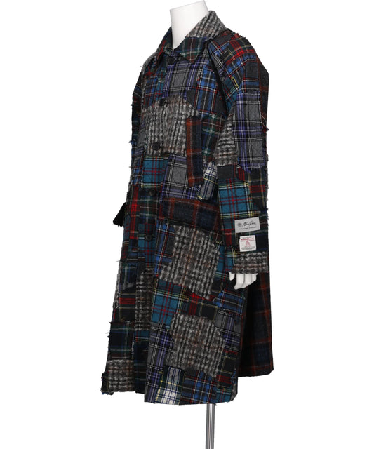 PATCHWORK / HARRIS TWEED COAT